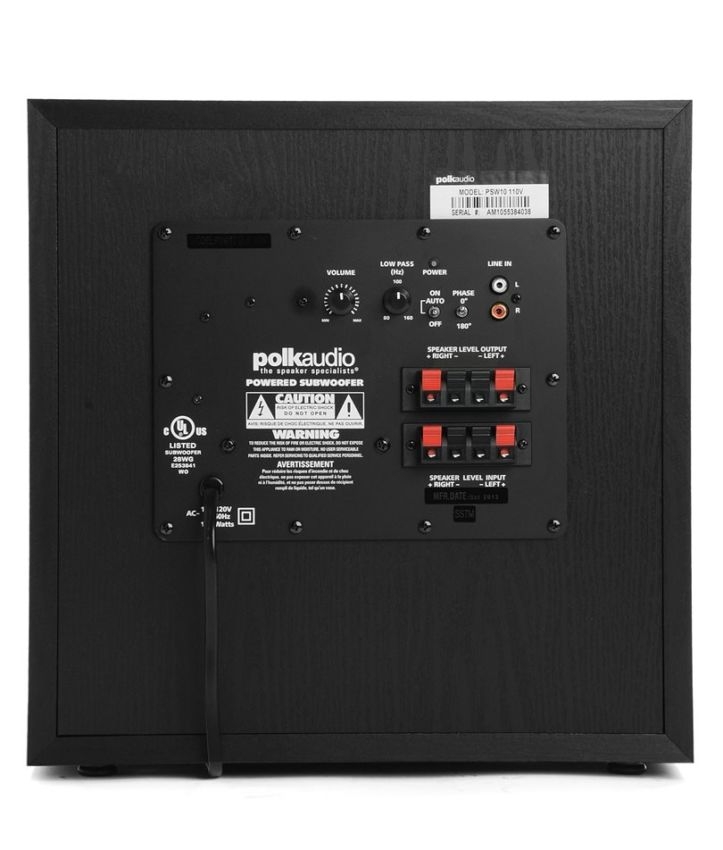 Polk audio PSW 10 heavenaudio