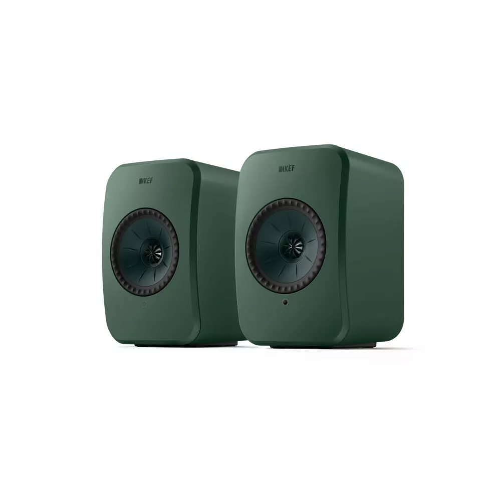  KEF LSX II LT Wireless HiFi System, Bookself Speakers Sage Green