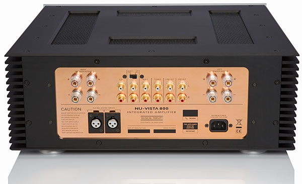musical fidelity NU-VISTA 800 silver