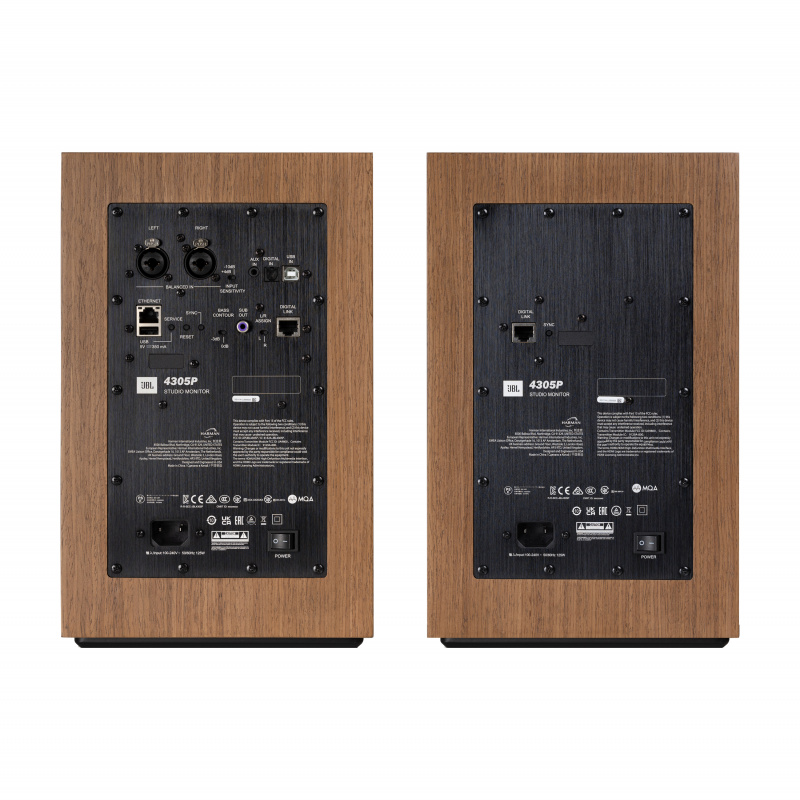 JBL 4305p walnut
