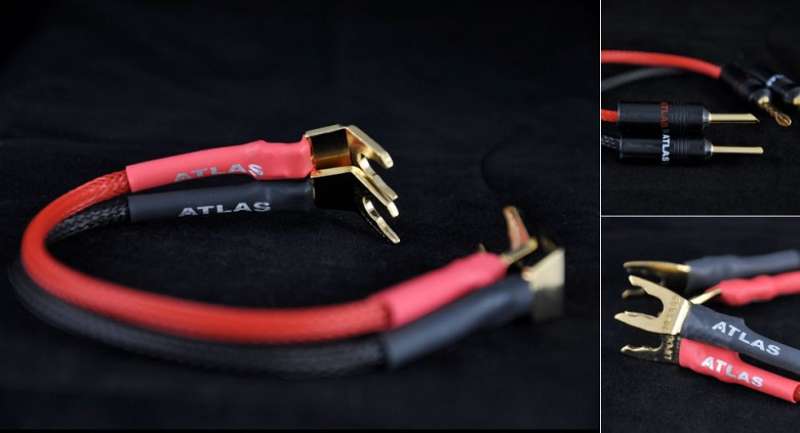 Atlas Hyper Cables OFC Speaker Links Jumper Spade (4 piece) 