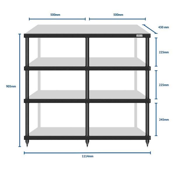 Solidsteel S4-4 White