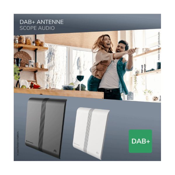 Oehlbach Scope Audio Εσωτερική Κεραία για DAB+ Μαύρο (Τεμάχιο) 