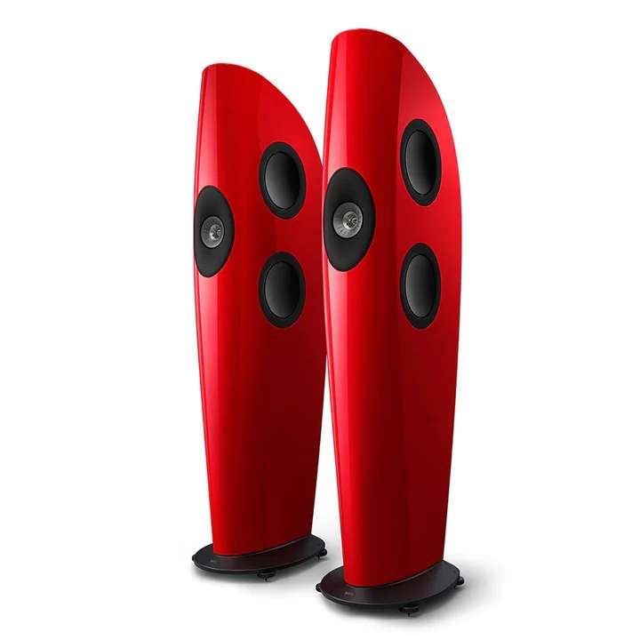 KEF Blade Two Meta (Ζεύγος) | Ηχεία Δαπέδου Racing Red / Grey