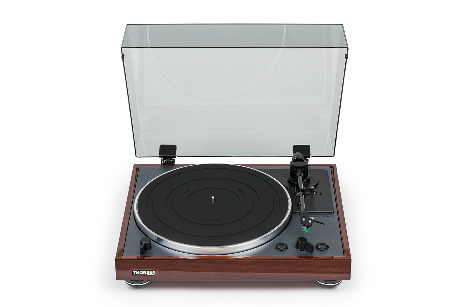 Thorens TD 102 A walnut high gloss