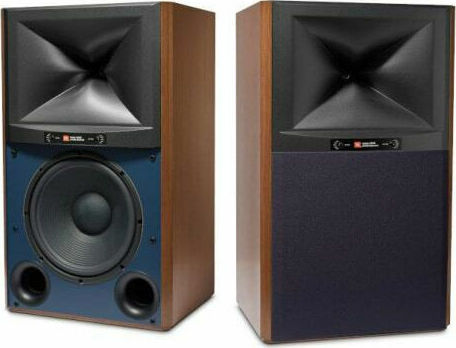 JBL 4349 Ζεύγος Ηχείων Hi-Fi Δαπέδου 200W 2 Δρόμων καρυδιά