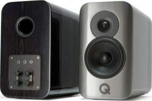 Q Acoustics Concept 300, Bookshelf Speakers (Silver/Ebony)
