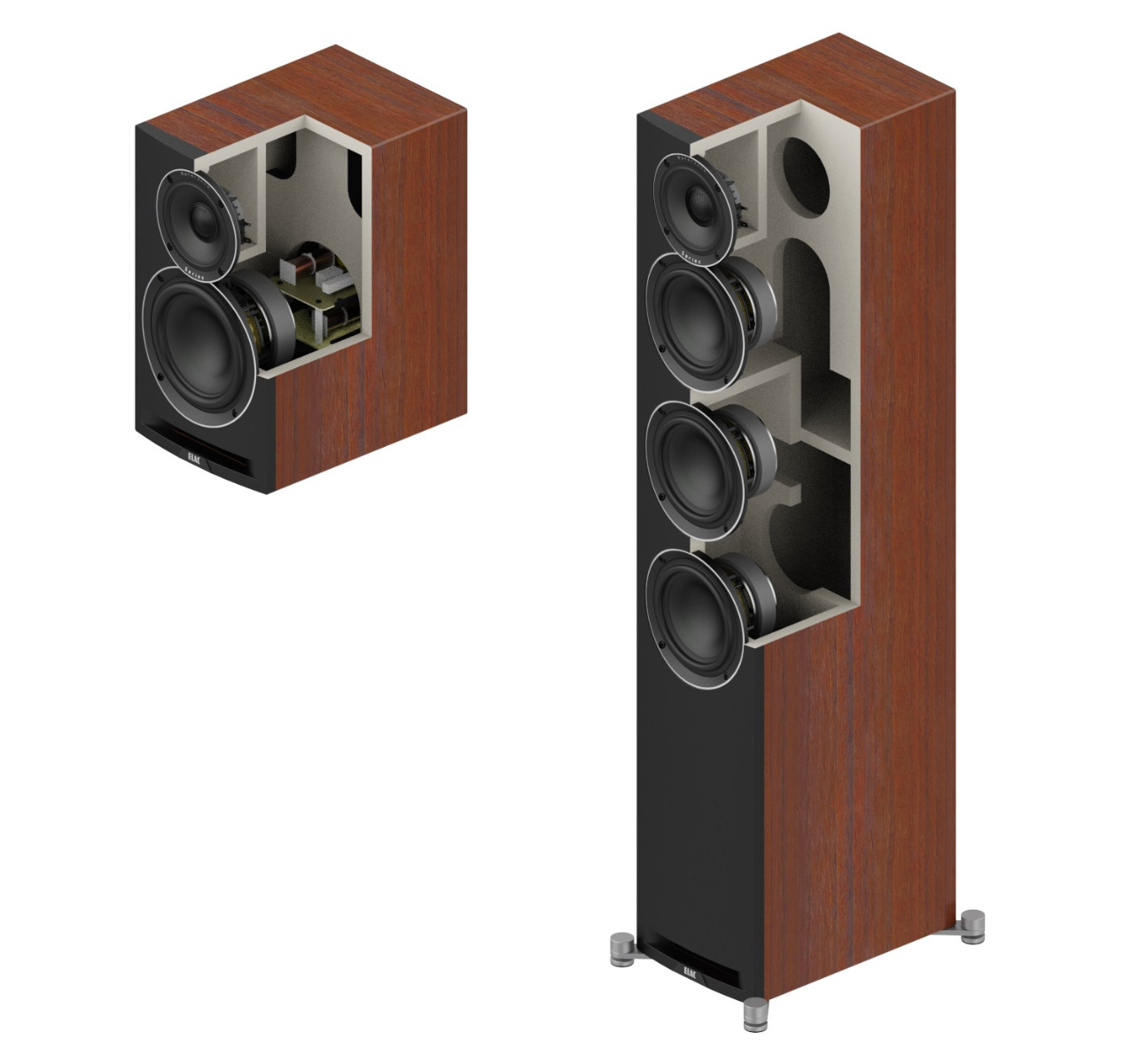 ELAC Uni-Fi Reference UFR52 blackwood ζεύγος