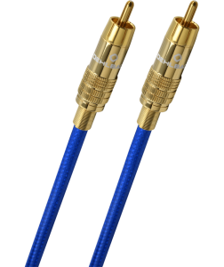 Oehlbach NF 113 DI Digital Cable RCA-RCA 0.50m Blue (Piece)