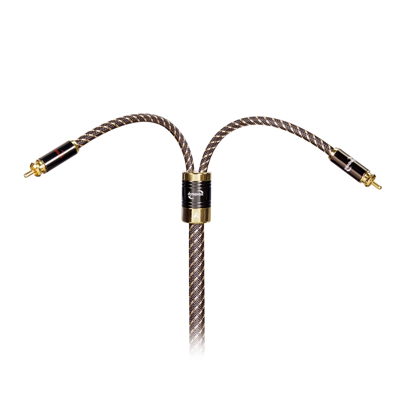 Dynavox black line 0,6m rca