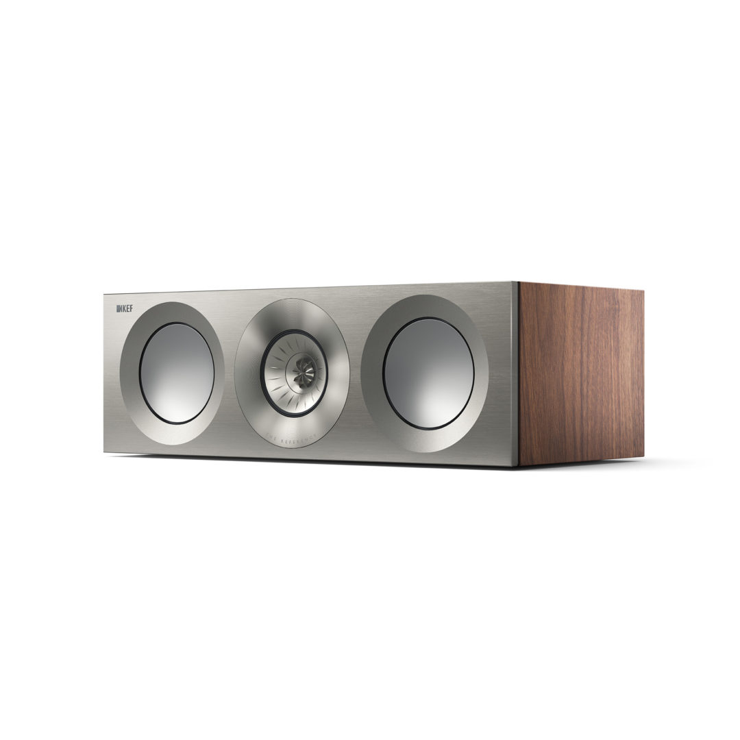 KEF Reference 2C Center Meta SATIN WALNUT-SILVER