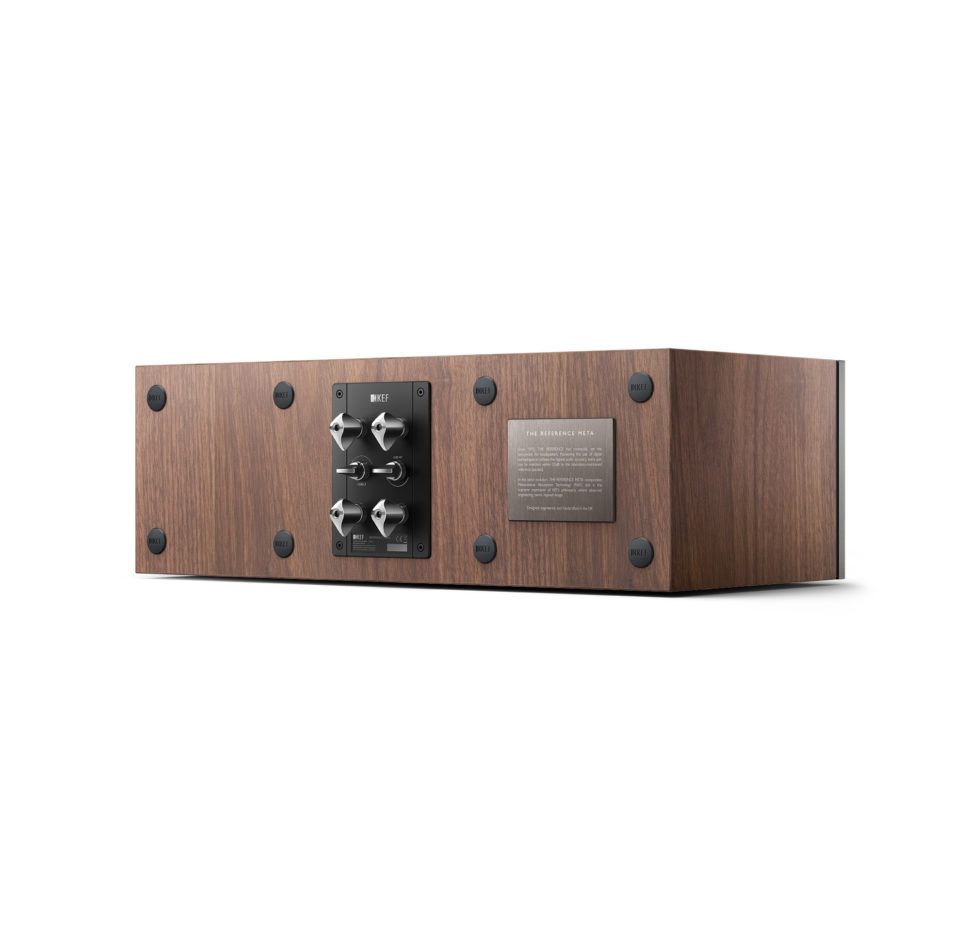 KEF Reference 2C Center Meta SATIN WALNUT-SILVER
