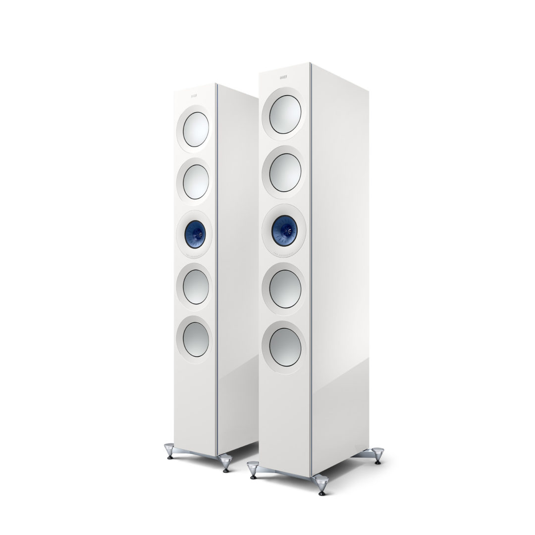 KEF Reference 5 Meta GLOSS WHITE-BLUE