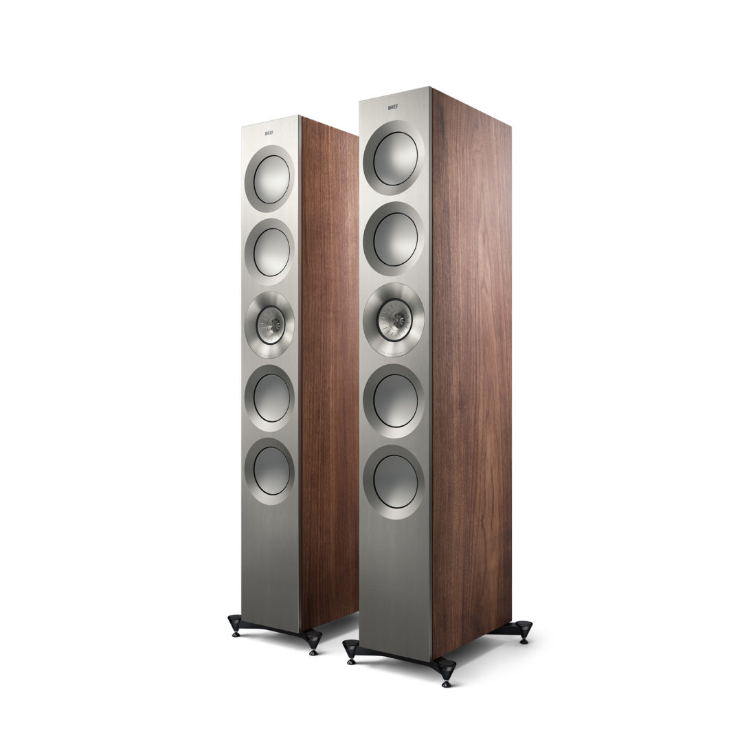 KEF Reference 5 Meta SATIN WALNUT-SILVER