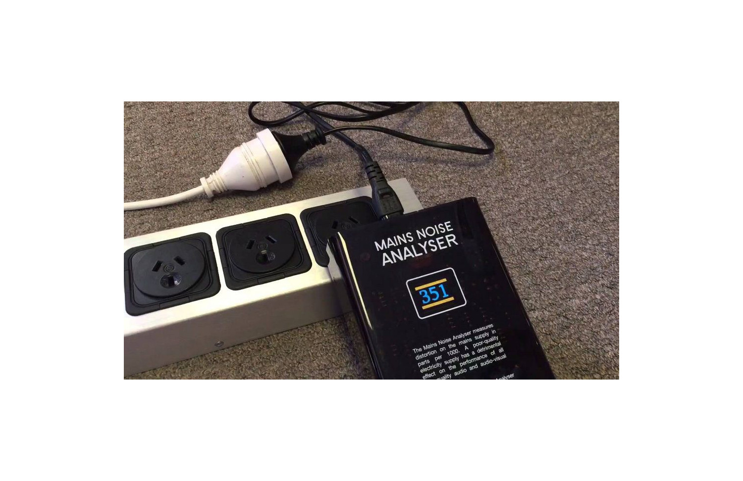 blue horizon mains noise analyser