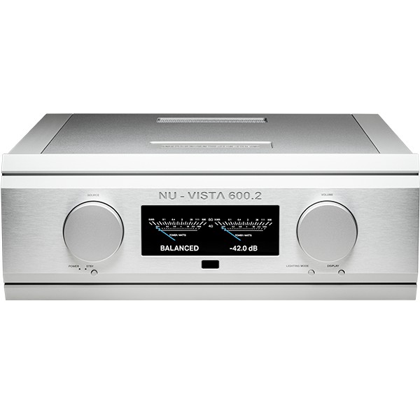 Musical Fidelity - Nu Vista 600.2 Black - μπροστινή όψη