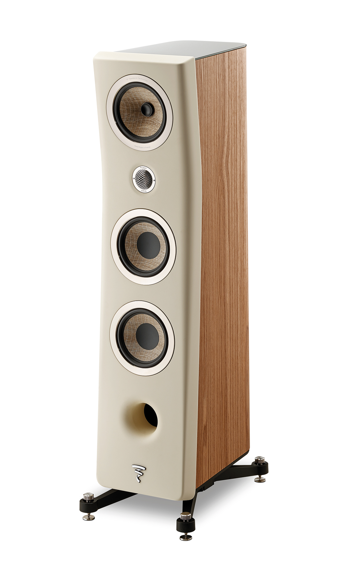 Focal Kanta Νο2 Ivory - Walnut (Ζεύγος)
