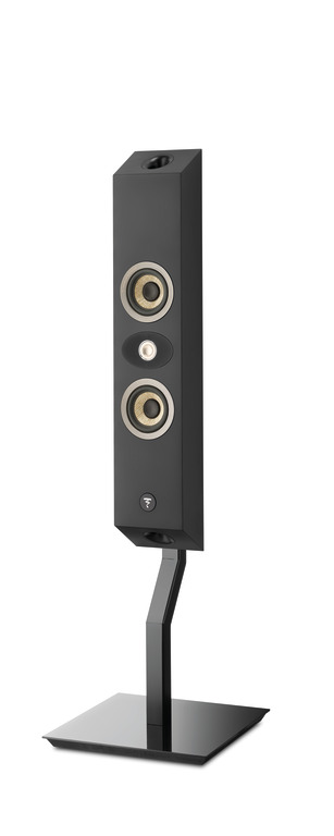 Focal On Wall 301 Stands Black (Ζεύγος)