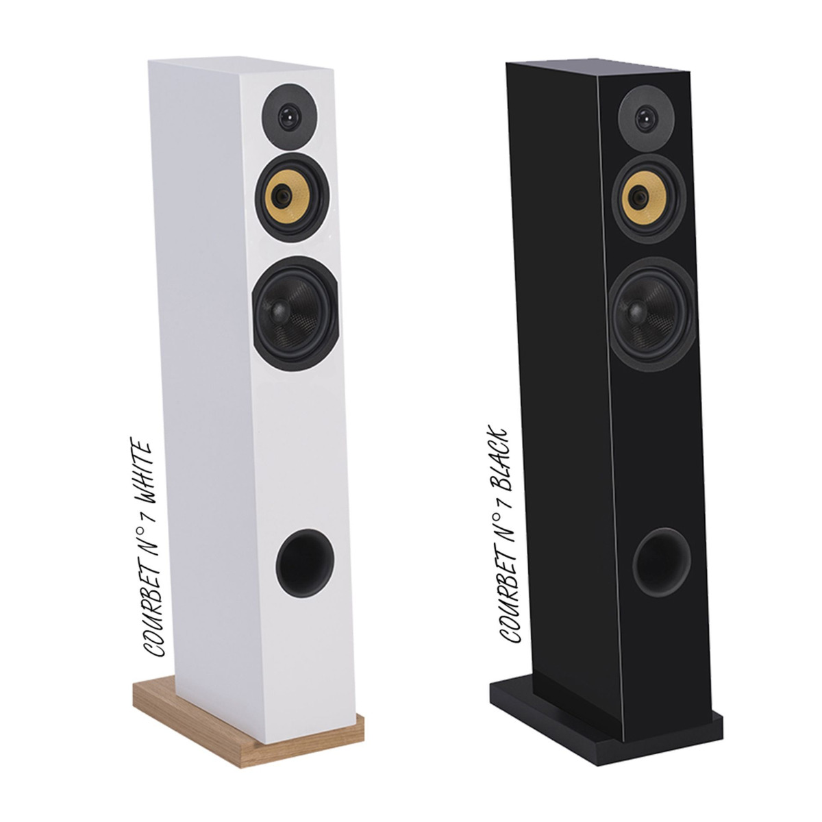 DAVIS Courbet n°7 White