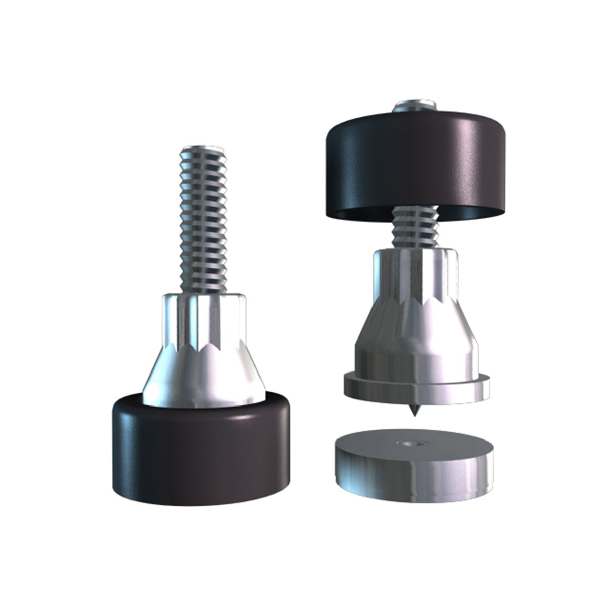 SOUNDCARE SUPERSPIKES M6 STANDART CHROME FINISH (4 spikes)