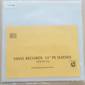 VINYL RECORDS 12'' PE SLEEVES (25 ΤΕΜΑΧΙΑ)