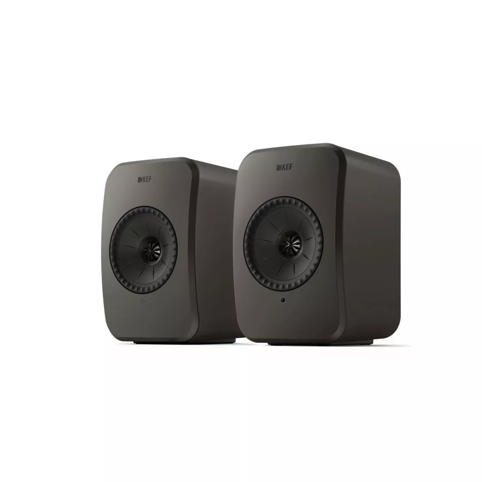  KEF LSX II LT Wireless HiFi System, Bookself Speakers Graphite Grey