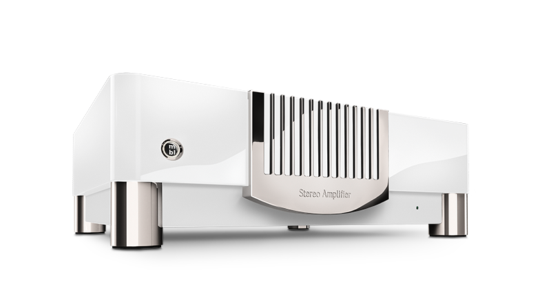 MBL N21 STEREO POWER AMP WHITE / CHROME