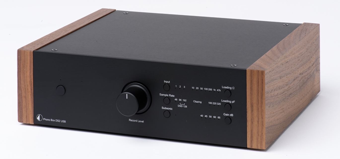 Project phono box DS-2 usb wood
