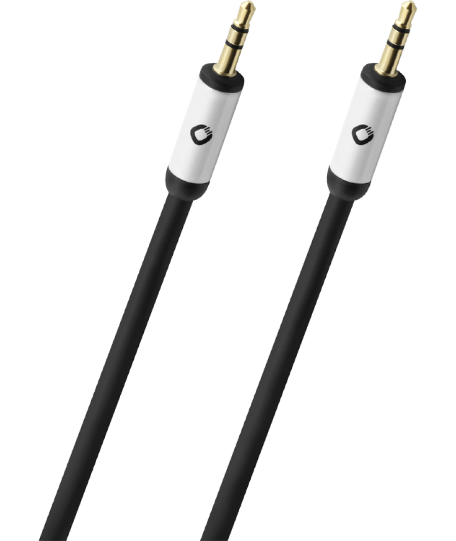 Oehlbach i-Connect J Audio cable 3.5mm Jack – 3.5mm Jack 0.5cm Black (τεμάχιο)