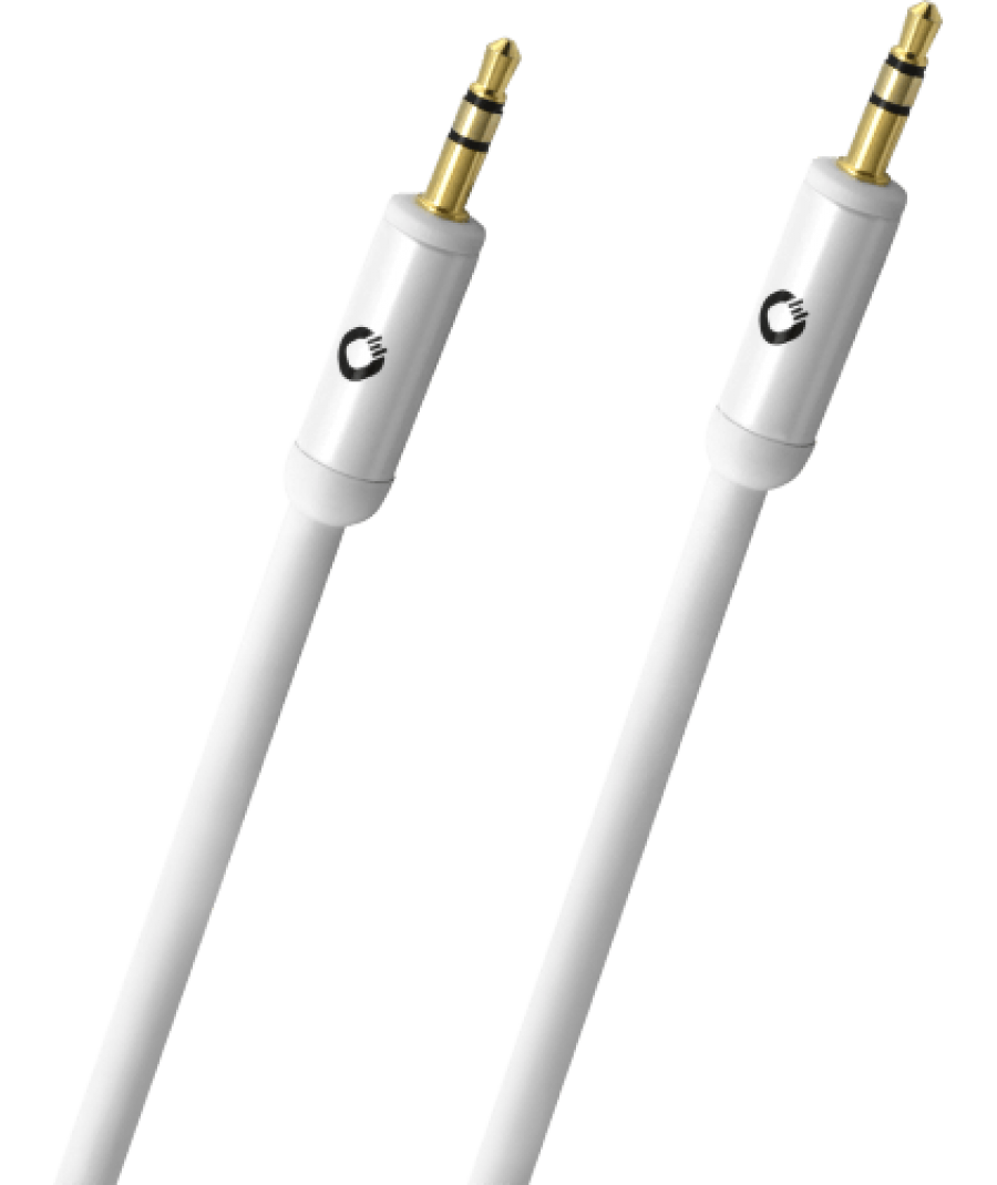 Oehlbach i-Connect J Audio cable 3.5mm Jack – 3.5mm Jack 1.5m White (τεμάχιο)