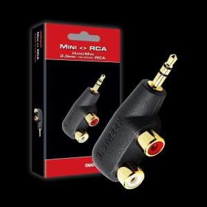 AudioQuest Hard Mini 3.5mm to/from RCA Adaptor heaven audio
