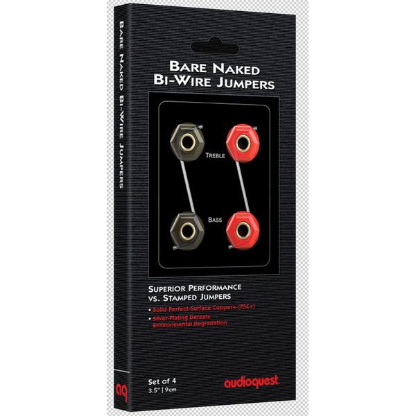 AudioQuest Bare Naked BiWire Jumpers