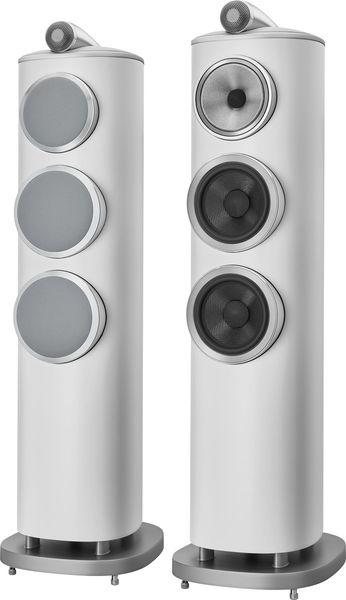 B&W 804 D4 SATIN WHITE