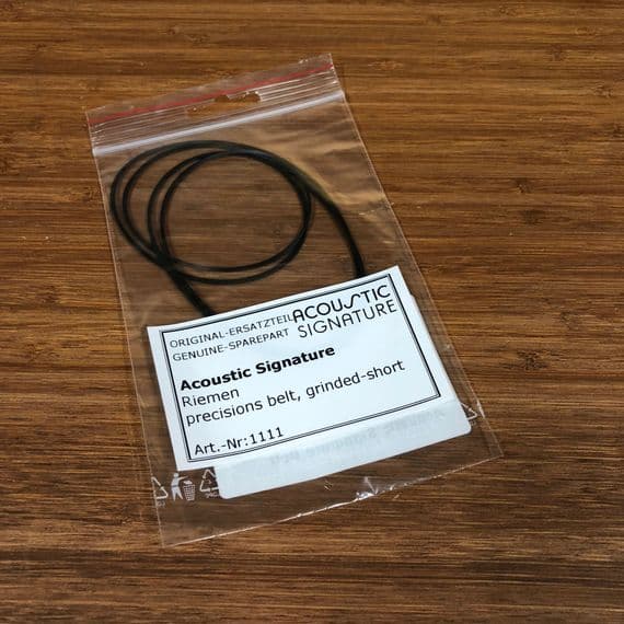 Acoustic Signature Precision Grinded Drive Belt