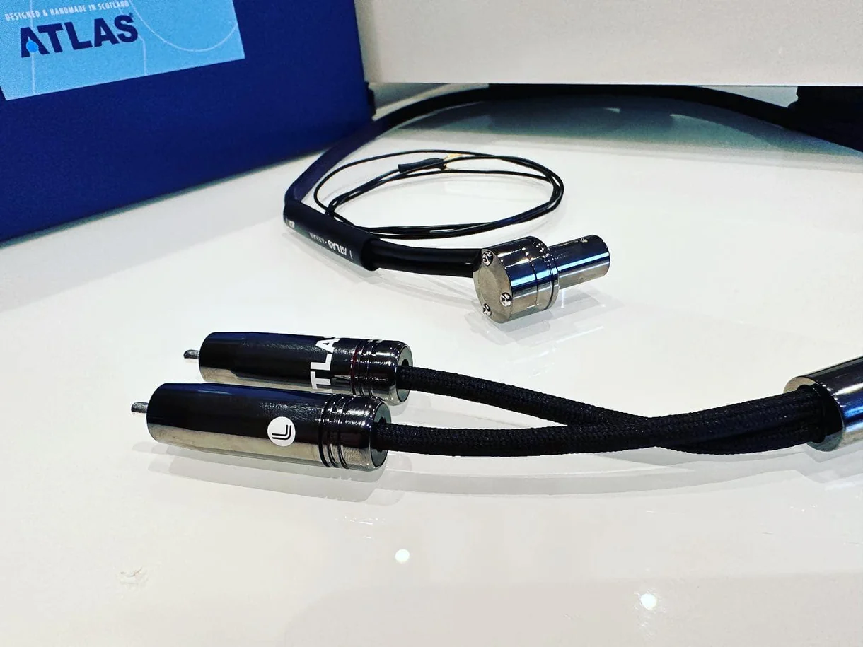 Atlas Arran Assist Tonearm Ultra L RCA Cable 2M