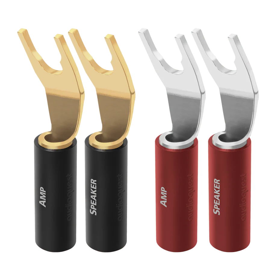 AUDIOQUEST SureGrip® 100 Multi-Spade GOLD HEAVEN AUDIO