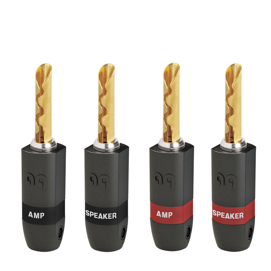 AUDIOQUEST SureGrip® 300 Banana GOLD SET OF 4 HEAVEN AUDIO