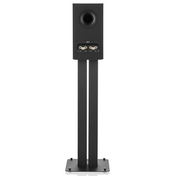 Ανακαλύψτε το Bowers & Wilkins 607 S3, ένα ηχείο βάσης που συνδυάζει ισχύ και ακρίβεια σε compact μέγεθος. Οψη μπρος πισω