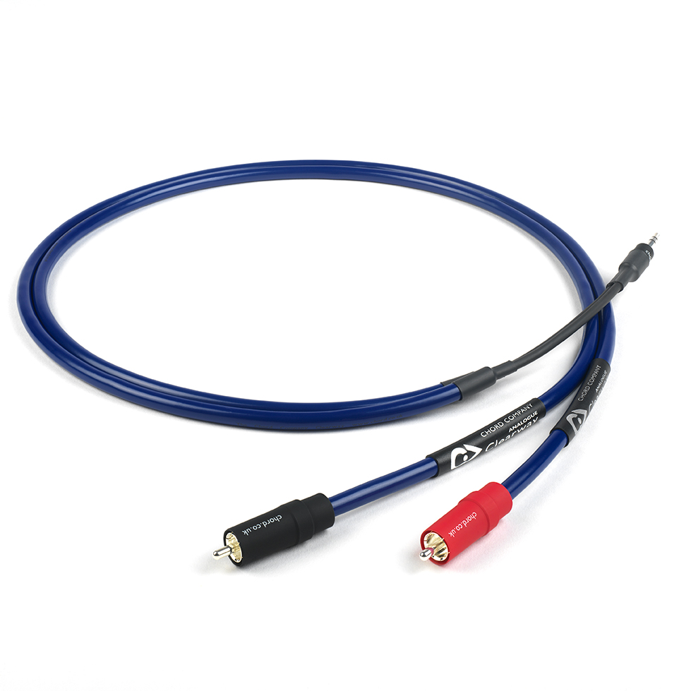 Chord Company Clearway Analogue mini-jack/RCA set 1m