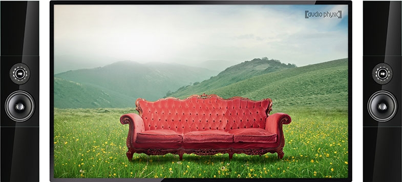 Audio physic classic on wall 2