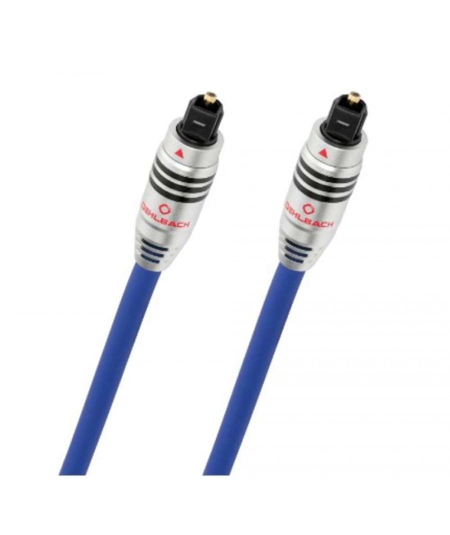 Oehlbach Series 80 Fiber Optic Audio Cable 1m Blue (τεμάχιο)