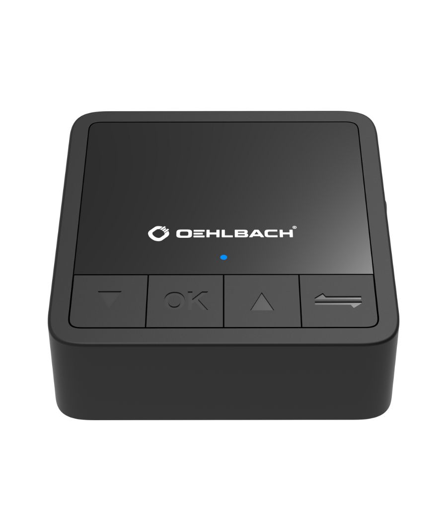 Oehlbach BTR INNOVATION 5.2 Bluetooth® Transmitter / Receiver Black (Unit)