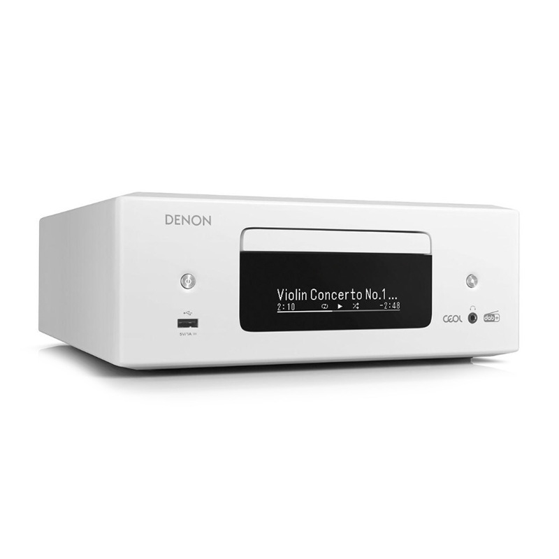Denon RCD N12 DAB White