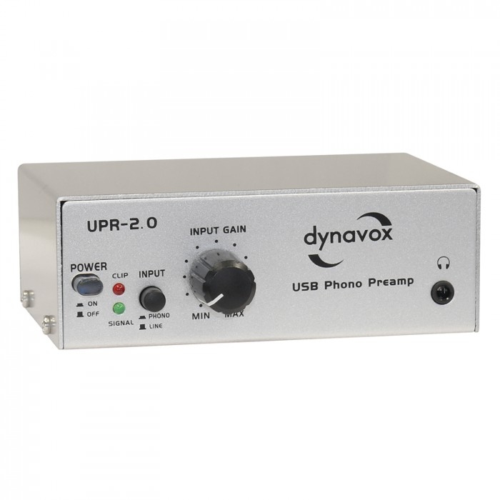 Dynavox USB-PHONO UPR-2,0 Silver