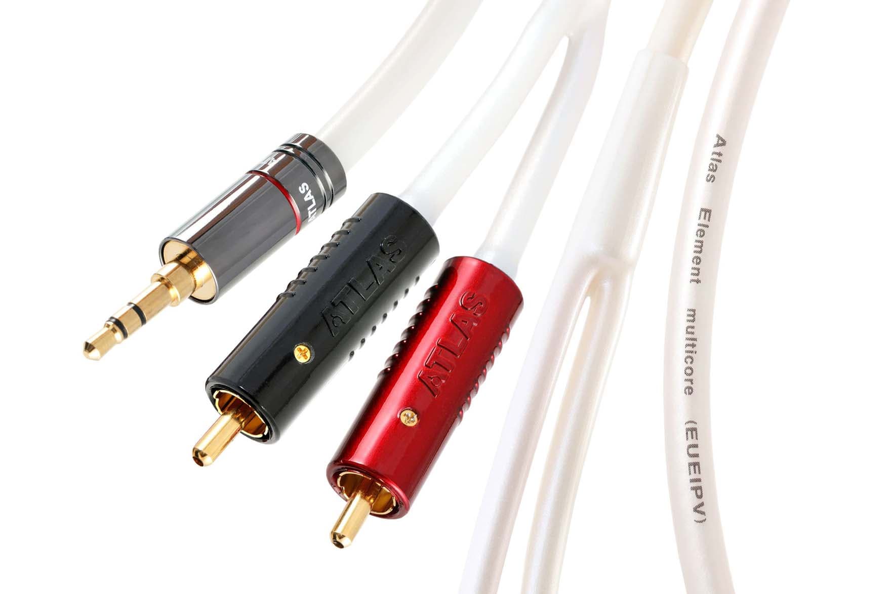 ATLAS Element Metik 3.5mm–Achromatic RCA 1m