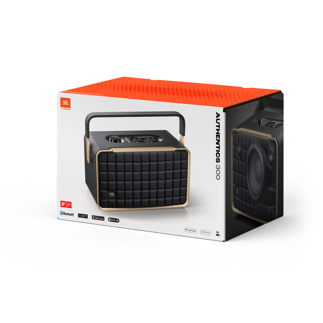 JBL Authentics 300, Wireless Home speaker, BT, WiFi, VA, Battery