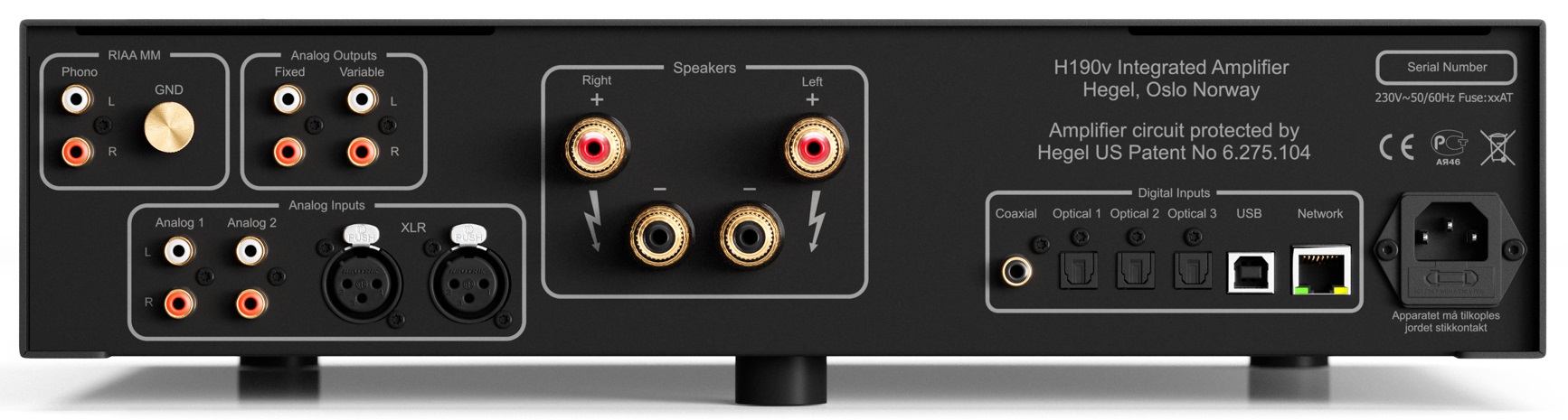 HEGEL H190V ασημί