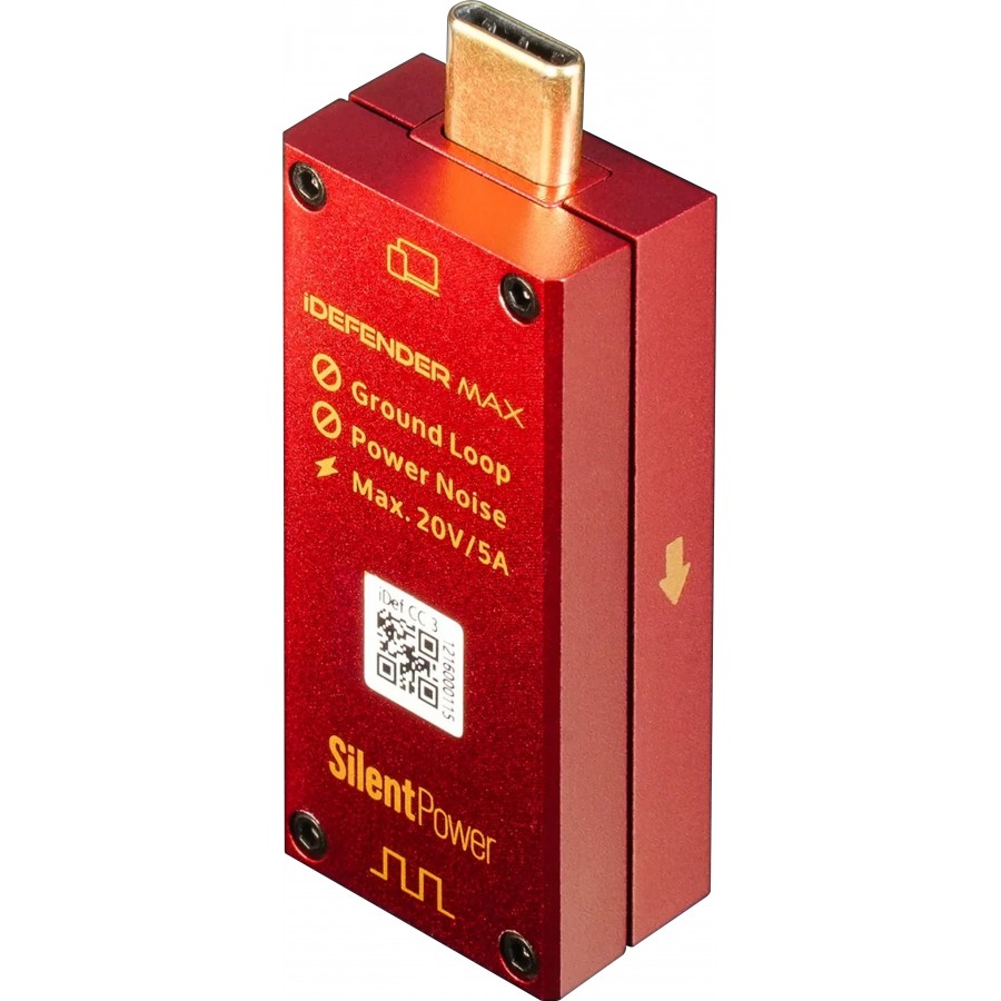 IFI AUDIO IDEFENDER MAX Anti Ground Loop Filter USB-C