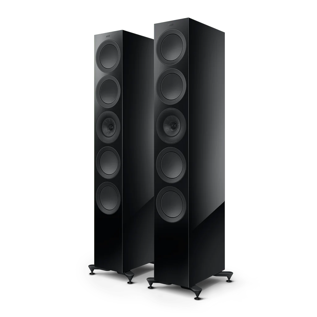 KEF R11 META BLACK GLOSS (ζεύγος)