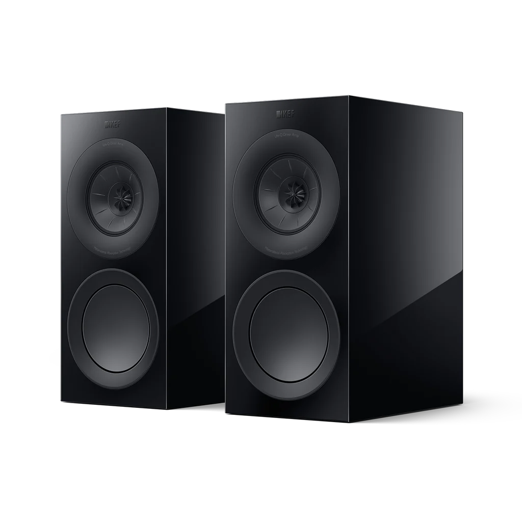 KEF R3 META GLOSS BLACK (ζεύγος)